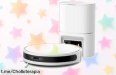 Aspiradora robot Tapo RV20 Max Plus con súper succión y navegación láser a un precio de ganga; disfruta mientras limpia por ti ¡No te quedes sin la tuya!