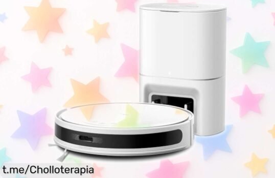 Aspiradora robot Tapo RV20 Max Plus con súper succión y navegación láser a un precio de ganga; disfruta mientras limpia por ti ¡No te quedes sin la tuya!