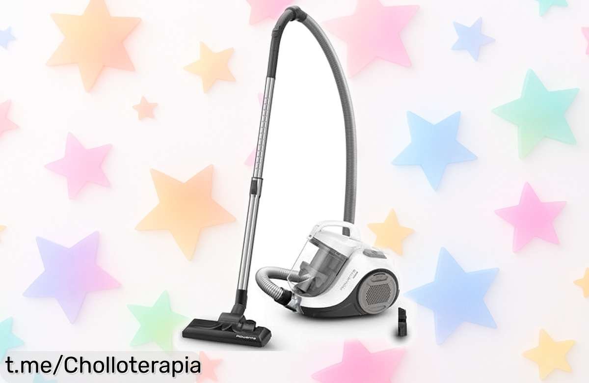 Aspiradora sin bolsa Rowenta Swift Power a precio loco, tecnología ciclónica para que tu hogar brille como nunca: ¡aprovéchalo antes de que desaparezca este super chollo!