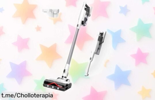 Aspiradora vertical Tineco con potente succión y luz LED: aprovecha este descuento brutal y llévate a casa un super chollo antes de que desaparezca.