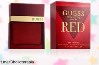 Atrévete a destacar con el irresistible perfume Guess Seductive Red: frescura y sensualidad a un precio rebajado que te dejará sin aliento. ¡Aprovecha esta súper oferta ya!