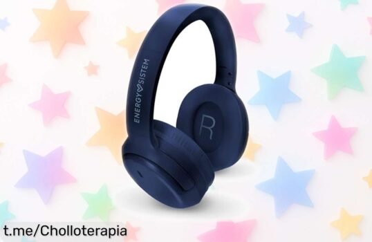 Auriculares Bluetooth Energy Sistem Rizz con 50h de batería y graves espectaculares a un precio rebajado: ¡no te quedes sin el sonido que mereces, actúa ya!