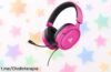 Auriculares gaming rosa para PS5 ahora a precio rebajado, vive la partida como nunca y no pierdas esta oferta que es pura adrenalina en tus oídos.