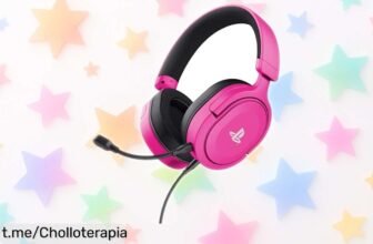 Auriculares gaming rosa para PS5 ahora a precio rebajado, vive la partida como nunca y no pierdas esta oferta que es pura adrenalina en tus oídos.