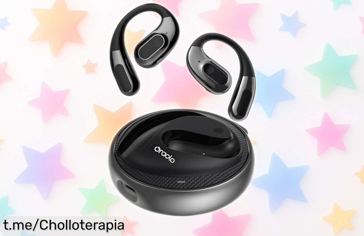 Auriculares inalámbricos Bluetooth 5.4 para deporte, ¡rebajados a precio loco! Vive al máximo con hasta 60 horas de música y total resistencia al agua, no te quedes sin ellos.