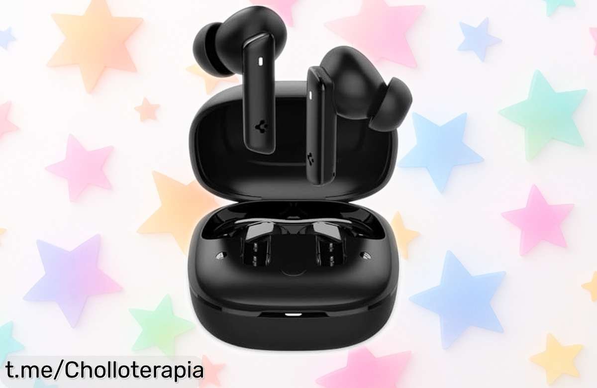 Auriculares inalámbricos deportivos Spigen con cancelación de ruido, ¡ofertón rebajado que no puedes dejar escapar para disfrutar cada ritmo al máximo!