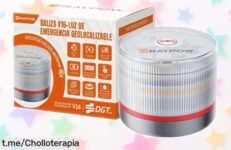 Baliza de emergencia DGT con geolocalización y luz visible 1 km, ¡rebajado a un precio increíble! Protege tu seguridad en carretera antes de que se acaben.