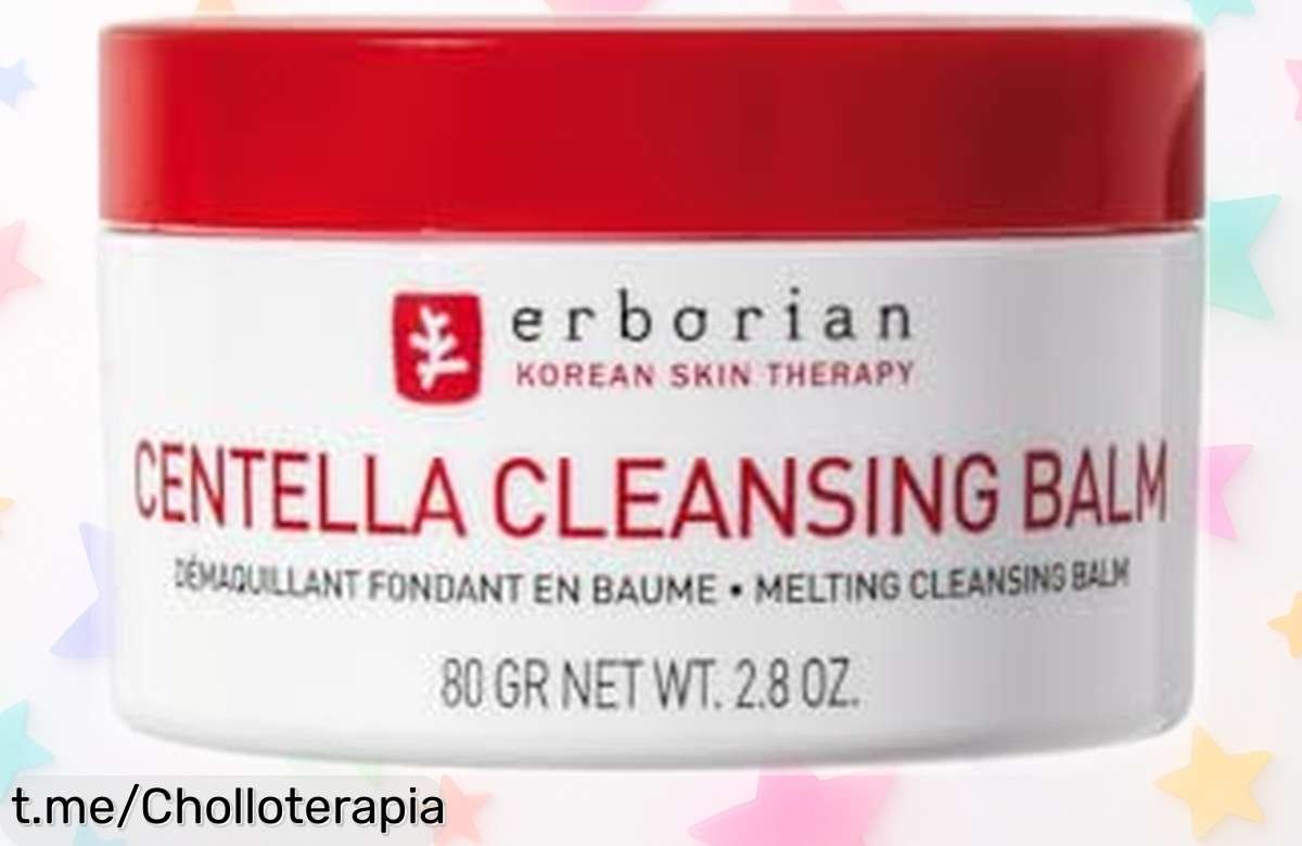 Bálsamo desmaquillante Erborian con centella: suavidad y limpieza sin esfuerzo, ¡aprovecha este super chollo que tu piel merece antes de que se acabe!