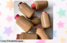 Bálsamo y brillo labial irresistible jugo Marg picante, rubor waterproof y labial hidratante a precio rebajado, ¡no te quedes sin tu sonrisa encantadora!