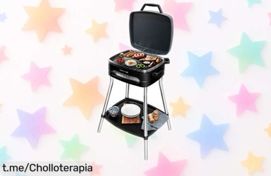 Barbacoa eléctrica Cecotec PerfectCountry: Potencia de 2000W y diseño robusto, ahora a precio rebajado. ¡No te quedes sin la tuya y conviértete en el rey del asado!