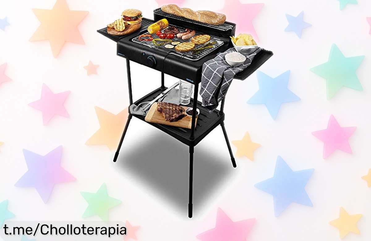 Barbacoa eléctrica Cecotec de 2400 W: ¡Super chollo con espacio XXL y fácil limpieza! Aprovecha esta oferta brutal, tus parrilladas perfectas te están esperando.