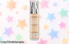 Base de maquillaje L'Oréal Paris con hidratación intensa a precio loco, que hará brillar tu piel. ¡Transforma tu look rápido antes que se agote esta oferta voladora!