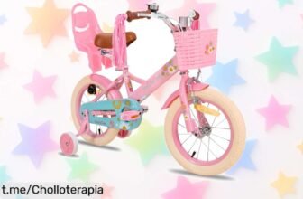 Bicicleta JOYSTAR Little Daisy para niñas de 2 a 7 años, ¡precio rebajado irresistible que no puedes dejar escapar! Diversión y sonrisas al instante, actúa ya antes que vuelen.
