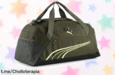 Bolsa de deporte pequeña Puma fundamental a precio rebajado, ¡aprovecha este super chollo y da lo mejor de ti en cada entreno! No te quedes sin ella hoy mismo.
