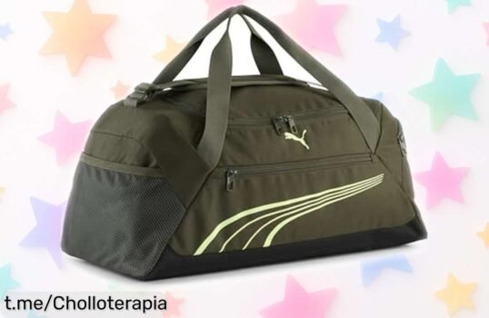 Bolsa de deporte pequeña Puma fundamental a precio rebajado, ¡aprovecha este super chollo y da lo mejor de ti en cada entreno! No te quedes sin ella hoy mismo.