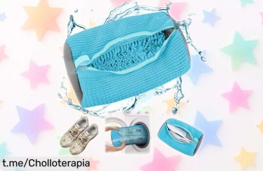 Bolsa para lavar zapatillas en lavadora con cremallera 360° a precio loco, cuida tus zapatos y llévalos siempre como nuevos. ¡No dejes escapar este ofertón que lo merece!
