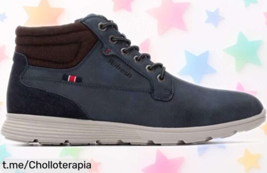 Botín Refresh para hombre, estilo casual y versatilidad top a precio rebajado; ¡no dejes escapar este super chollo que elevará tu confianza en cada paso!