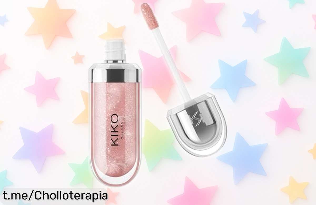 Brillo de labios intenso 3D KIKO Milano a un precio rebajado increíble, ¡no dejes pasar este super chollo y destaca tus labios como nunca antes!