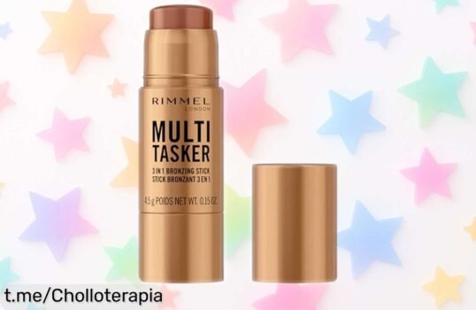 Bronceador multitasker Rimmel: ilumina tu piel al instante y deslumbra con su efecto glow, ¡super chollo de precio rebajado que te hará brillar sin parar!
