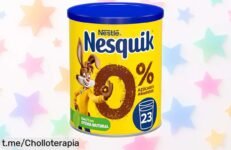 Cacao en polvo Nesquik de Nestlé al mejor precio, disfruta un sabor auténtico y saludable sin culpa, ¡aprovecha este chollo antes de que se acabe!