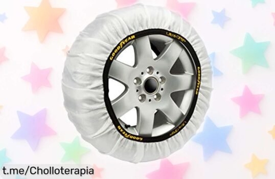 Cadenas de nieve Goodyear Ultra Grip talla S con guantes incluidos, súper chollo para conducir seguro este invierno ¡No te quedes sin las tuyas antes que se agoten!