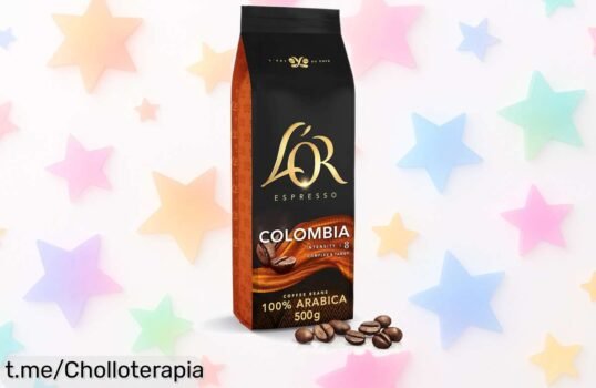 Café en grano L'OR 100% Arábica pack doble a precio rebajado, disfruta con cada taza un sabor intenso que no podrás dejar pasar ¡Apresúrate, se agotan rápido!