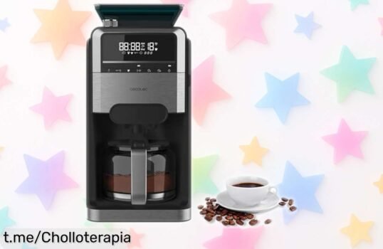 Cafetera de goteo Cecotec con molinillo cónico a precio rebajado, ¡disfruta del mejor café cada mañana y aprovecha esta oferta que no se repetirá!