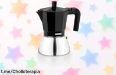 Cafetera italiana Monix Induction Inox a precio rebajado, disfruta del café más rico de forma rápida y fácil. ¡No te quedes sin la tuya, que vuelan!