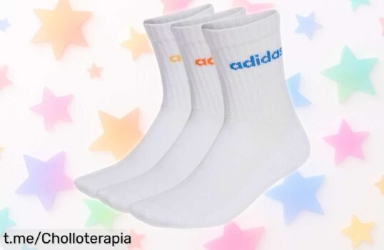 Calcetines adidas unisex en pack de 3 a precio rebajado: super chollo que no puedes dejar escapar, ¡da el primer paso hacia tu mejor estilo ahora!