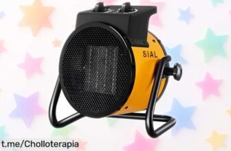 Calefactor cerámico SIAL que calienta en 3 segundos, ahora a un precio rebajado que no creerás. ¡No dejes pasar esta oportunidad y siente el calor donde más lo necesitas!