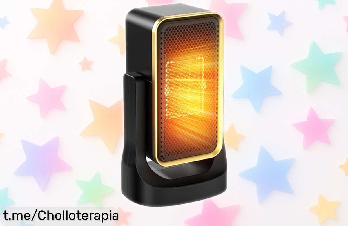 Calefactor eléctrico bajo consumo Ninonly que calienta en 3 segundos, ahora a un precio rebajado irresistible: no dejes que el frío te atrape y disfruta del calor ya. ¡Apresúrate!