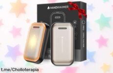 Calentador de manos eléctrico 2 en 1 con batería potente: ¡caída de precio brutal para que no sientas el frío y disfrutes cada momento afuera! Aprovecha esta explosiva oferta ahora mismo.