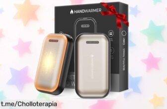 Calentador de manos eléctrico 2 en 1 con batería potente: ¡caída de precio brutal para que no sientas el frío y disfrutes cada momento afuera! Aprovecha esta explosiva oferta ahora mismo.