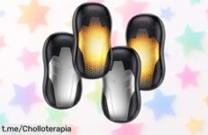 Calentador de manos recargable FANDLISS a un precio rebajado, pack de cuatro para mantener el calor en tus días fríos. ¡No te quedes sin el tuyo y disfruta del confort ya!