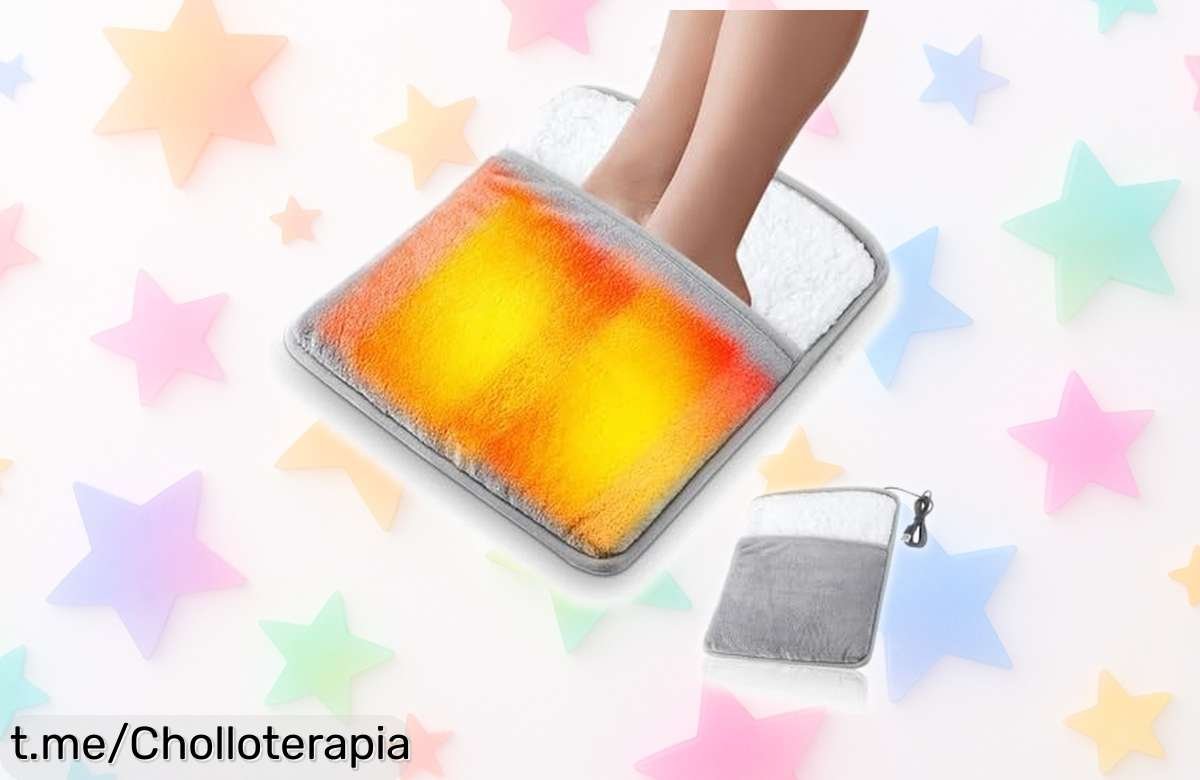 Calentador de pies eléctrico USB: siente el calor que necesitas este invierno a un precio rebajado como nunca. ¡No dejes escapar esta oportunidad y manten tus pies calentitos ya!