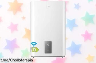 Calentador eléctrico de pared COMFEE con control WiFi. Precio rebajado que no podrás dejar pasar, calienta al instante y llévalo contigo donde quieras. ¡No te quedes sin agua caliente!