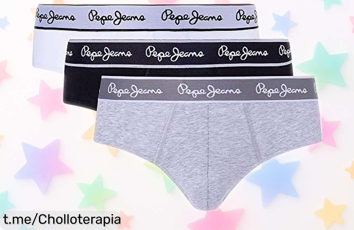 Calzoncillos Pepe Jeans súper ligeros, ¡ve la rebaja y disfruta moviéndote sin límites! No te pierdas este ofertón que se agota volando.