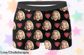Calzoncillos personalizados con foto para hombre, el regalo más divertido que hará reír a tu pareja; ¡aprovecha este super chollo antes de que se agoten y sorprende con estilo!