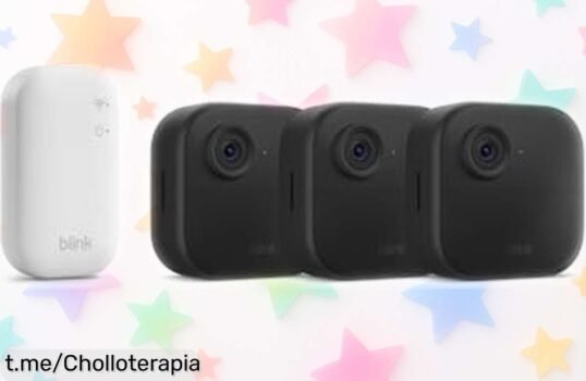 Cámara de seguridad inteligente Blink Outdoor a precio rebajado para que cuides tu hogar al instante, ¡no te pierdas este super chollo y protege lo que más amas!