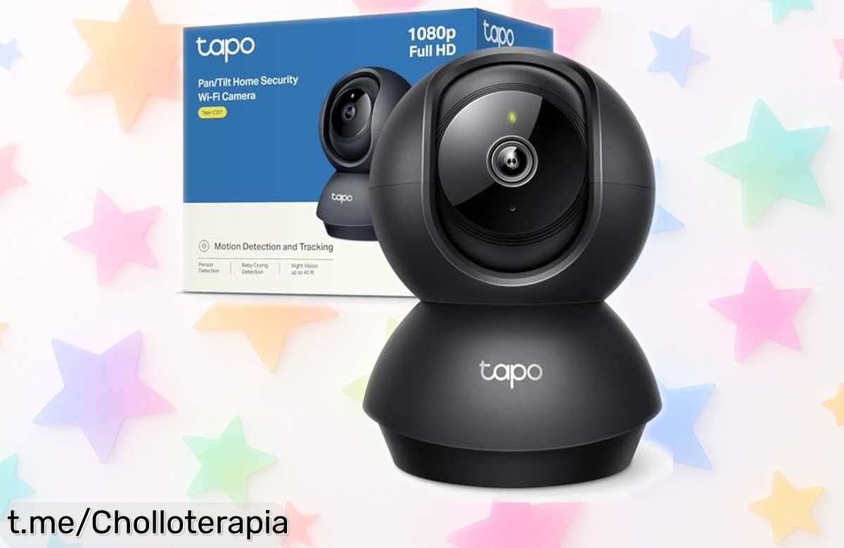 Cámara de vigilancia WiFi con visión nocturna y 360° a precio loco para que cuides lo que más amas, ¡date prisa que esta oferta vuela y no te la puedes perder!