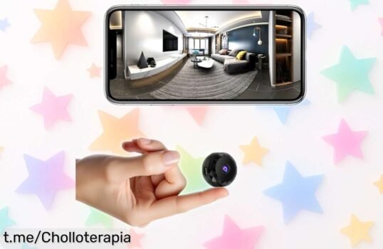 Cámara espía wifi oculta Full HD: super chollo con precio rebajado, perfecta para tener control y tranquilidad al instante ¡No dejes pasar esta oferta limitada!