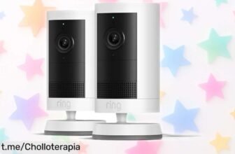 Cámara exterior Ring Plus 2K a un precio rebajado que no podrás creer, controla tu seguridad y siente la tranquilidad de estar conectado. ¡Hazla tuya antes de que sea tarde!