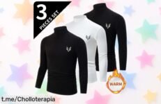 Camisa blanca de cuello alto estilo Joker para hombre, super chollo a precio rebajado. ¡Hazte notar y renueva tu look antes de que vuelen!