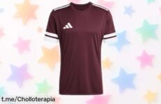 Camiseta Adidas Squadra para hombre con ajuste perfecto, ahora a precio loco; no dejes escapar este super chollo por tiempo limitado y siente la energía al máximo hoy mismo.