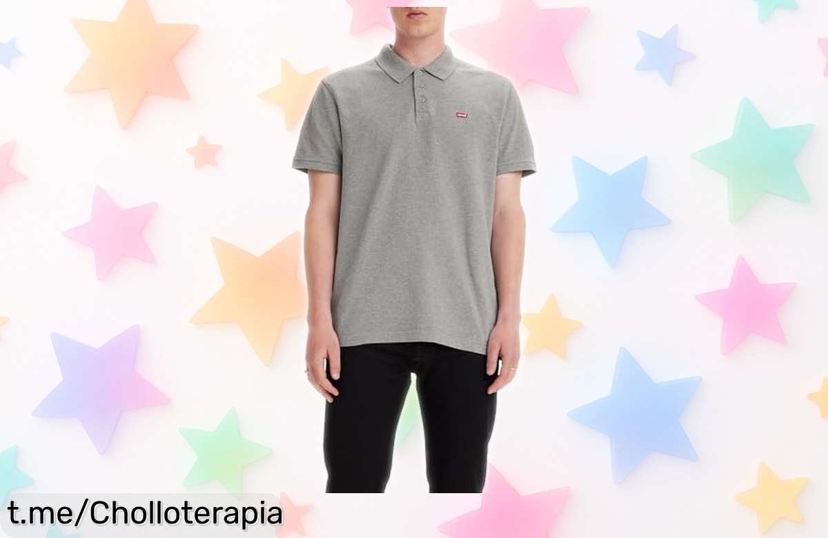 Camiseta Levi’s Housemark Polo para hombre a precio rebajado ¡Chollazo que se va volando! Luce estilo y calidad original antes de que sea tarde.