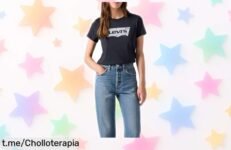 Camiseta Levi's floral para mujer con precio rebajado: ¡haz que tu outfit sea el centro de atención y brilla hoy mismo antes de que se agoten!