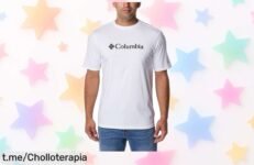 Camiseta de manga corta Columbia para hombre a precio loco, estilo moderno y calidad que perdura. ¡Aprovecha esta rebaja brutal y marca la diferencia en tu look casual ya!