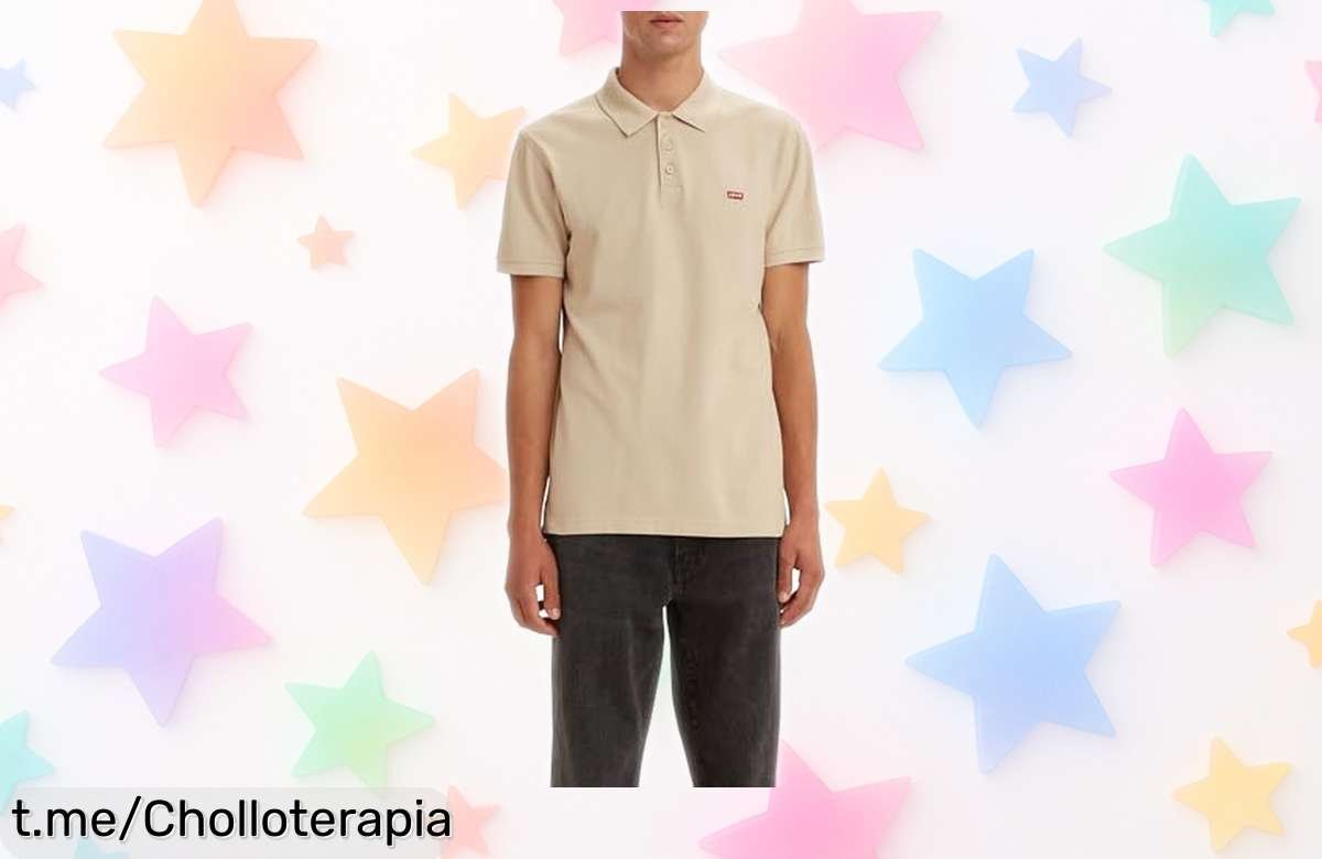 Camiseta polo Levi’s Housemark en Sahara Khaki, ¡super chollo! Ponle estilo a tu día a día con un descuentazo que no durará para siempre, corre y asegúrate la tuya ya mismo.