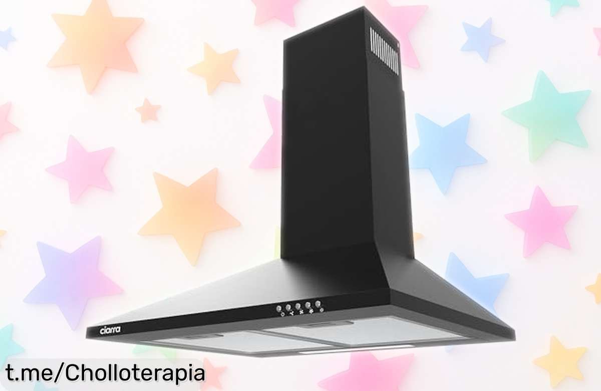 Campana de pared CIARRA súper potente con 3 velocidades: eficacia al instante y precio rebajado. ¡No te quedes sin ella, que volará este ofertón!