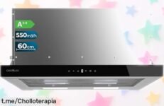 Campana extractora telescópica Cecotec con succión brutal, ahora a precio de ganga y lista para que cocines sin humos. ¡Aprovecha esta oferta limitada y transforma tu cocina!